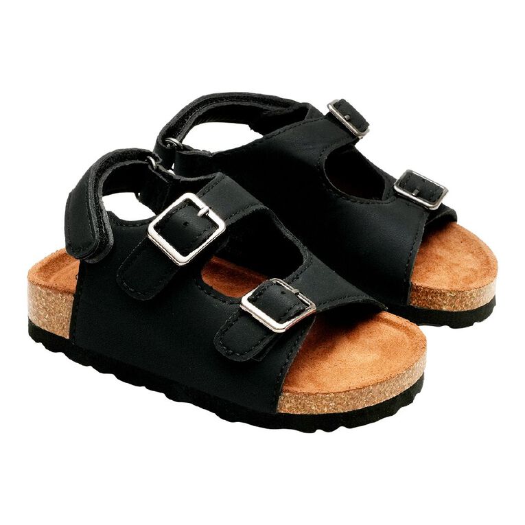 Young Original Junior Kids' Raffy Sandals, Black, hi-res