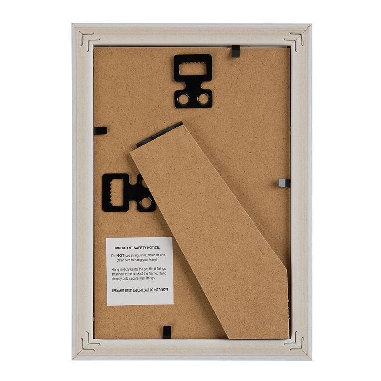 Living & Co Bobbin Frame Blue 4in x 6in, , hi-res