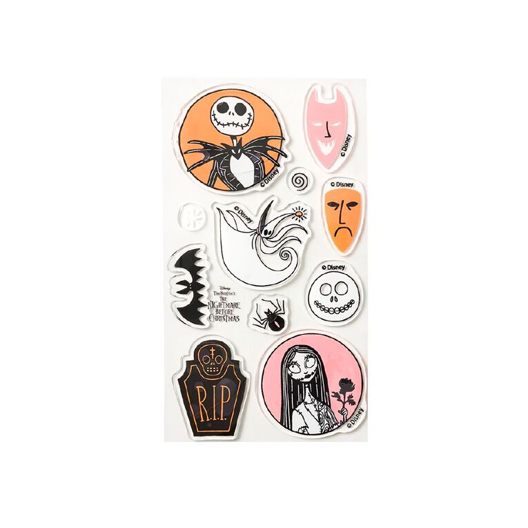 Nightmare Before Christmas Window Gel Clings, , hi-res