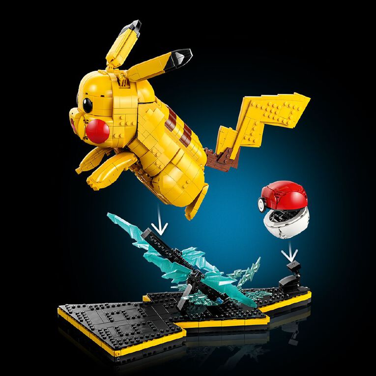 LEGO Pokemon Pikachu and Poke Ball 72152, , hi-res