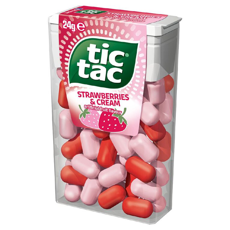 Tic Tac Strawberries & Cream, , hi-res