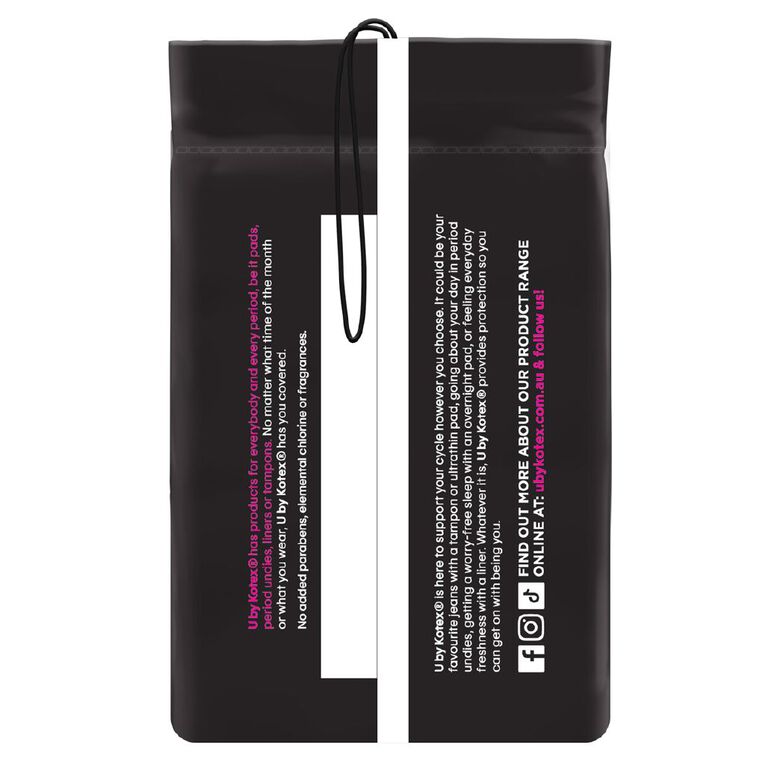 U By Kotex Feminine Pad Ultrathin Wing Super, , hi-res