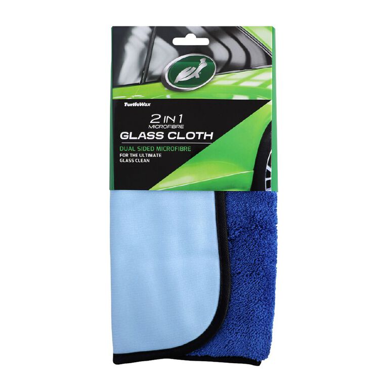 Turtle Wax 2-in-1 Clean & Sparkle Glass Cloth, , hi-res