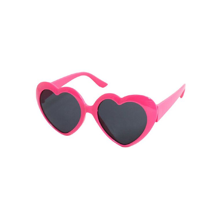 H&H Kids' Heart Sunglasses Pink, , hi-res