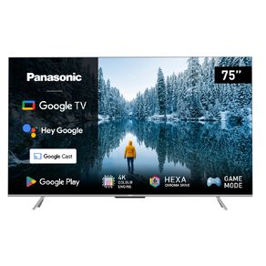 Panasonic W68B 75 Inch 4K UHD TV With Google TV & Chromecast