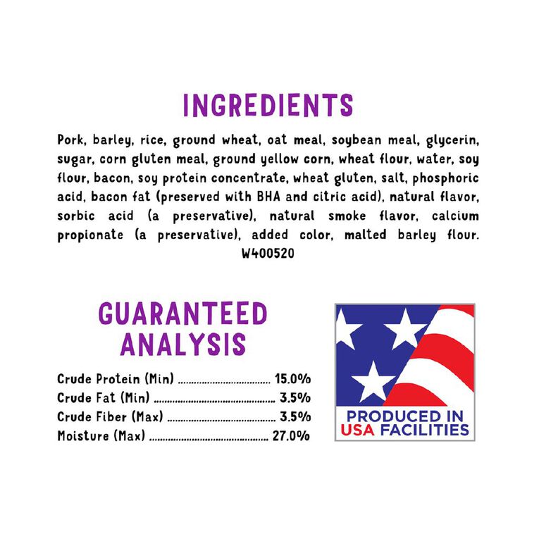 Beggin Bacon Dog Treats 170g, , hi-res