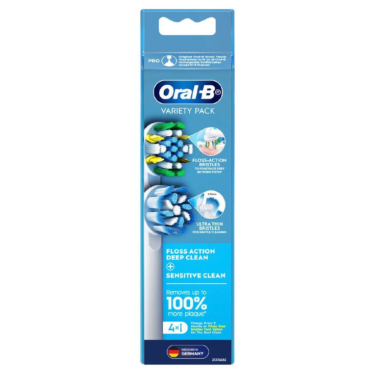 Oral-B Variety Pack Replacement Brush Heads 4 Pack, , hi-res