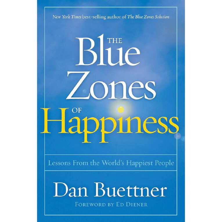 The Blue Zones Of Happiness by Dan Buettner, , hi-res
