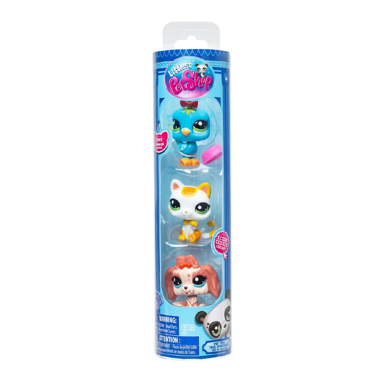 Littlest Pet Shop Trio in Tube Assorted, , hi-res