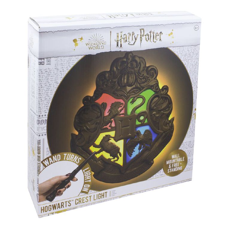 Paladone Harry Potter Crest Light with Wand Remote, , hi-res