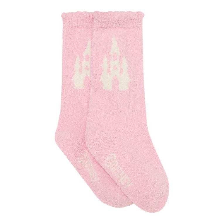 Disney Princess Bed Socks 1 Pack, Pink, hi-res