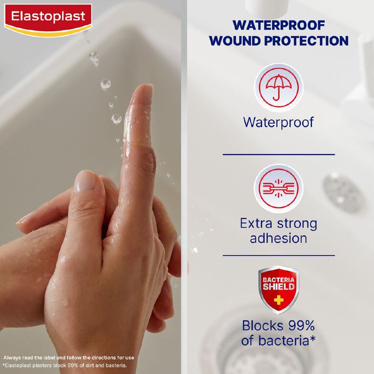Elastoplast Aqua Protect Waterproof Strips 40 Pack, , hi-res
