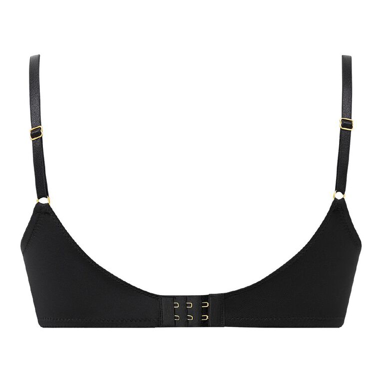 H&H Women's Push Up Bra, Black, hi-res