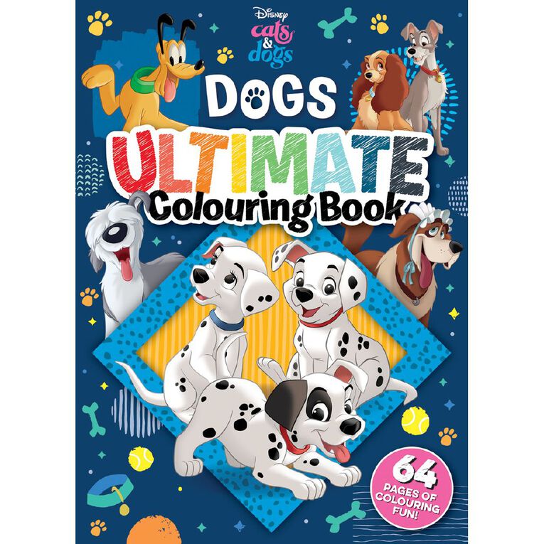 Disney Dogs: Ultimate Colouring Book, , hi-res