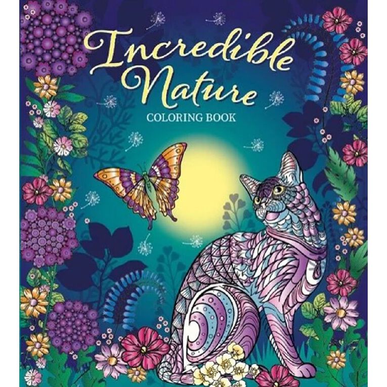 Creative Pages: Incredible Nature Coloring Book, , hi-res