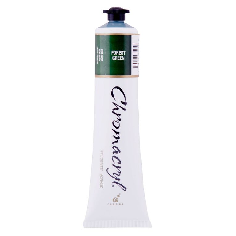 Chromacryl Acrylic Paint Forest Green 75ml, , hi-res