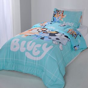 Bluey Reversable Comforter Set King Single