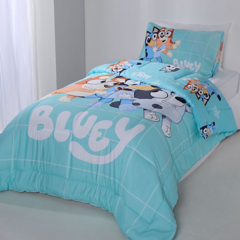 Bluey Reversable Comforter Set King Single, , hi-res