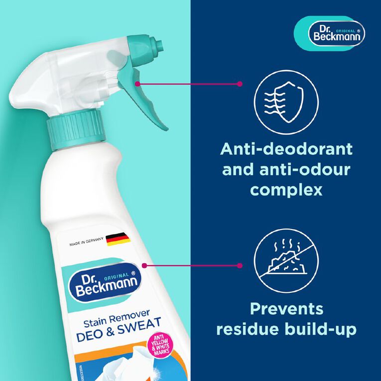 Dr Beckmann Deo and Sweat Stain Remover 500ml, , hi-res