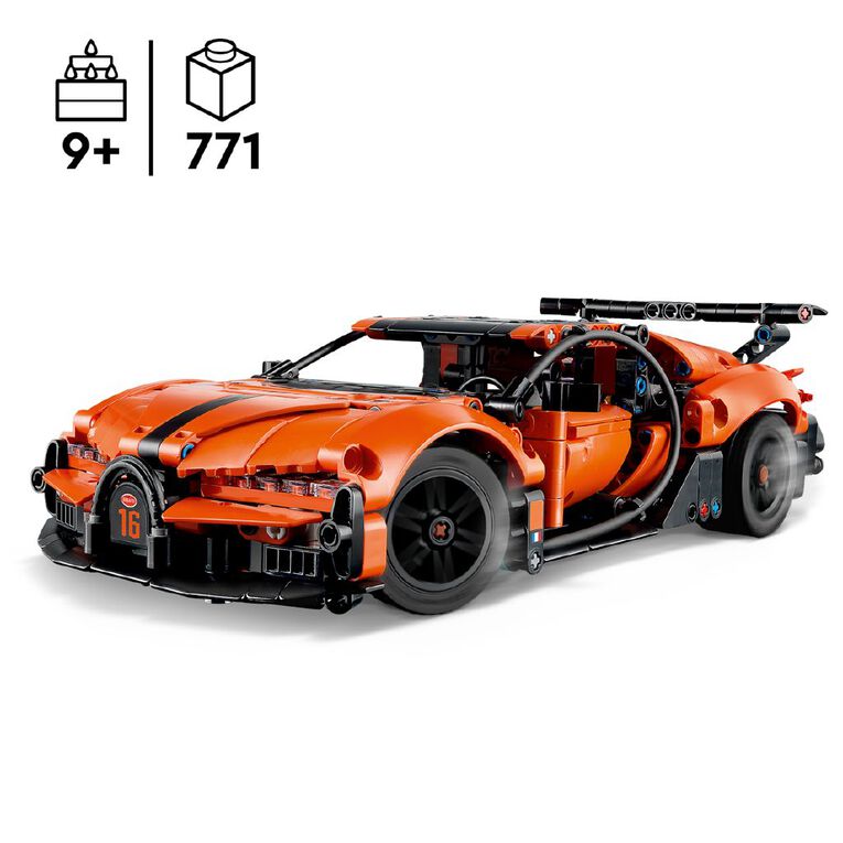 LEGO Technic Bugatti Chiron Pur Sport Hypercar 42222, , hi-res