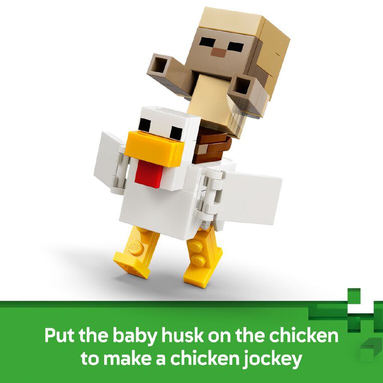 LEGO Minecraft Chicken Jockey Desert Attack 21592, , hi-res