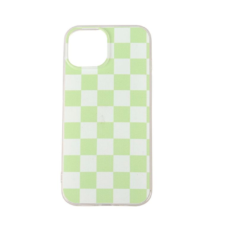 Spring Picnic iPhone 15 Case Green, , hi-res