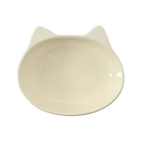 Pet HQ Ceramic Cat Bowl White