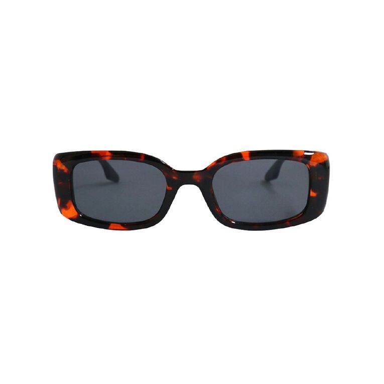 H&H Women's Rectangular Tortoise Sunglasses, , hi-res