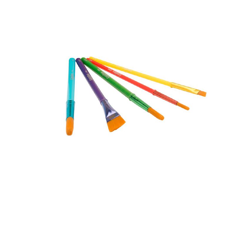 Crayola 5 Pack Art & Craft Paint Brushes, , hi-res