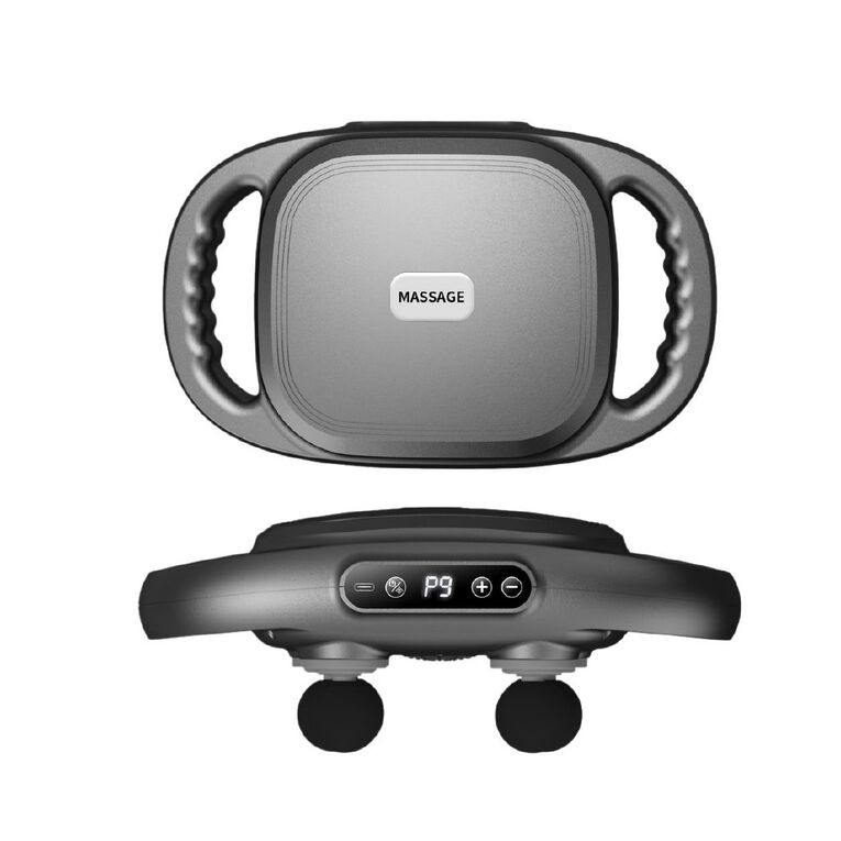Living & Co 6 Head Massage Gun Black, , hi-res