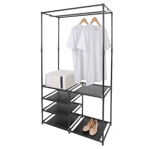 Living & Co Open Wardrobe with Shelves