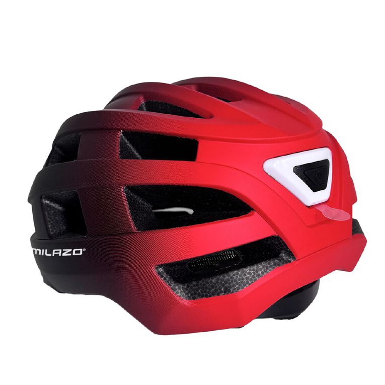 Milazo Road Helmet with LED Light Large, , hi-res