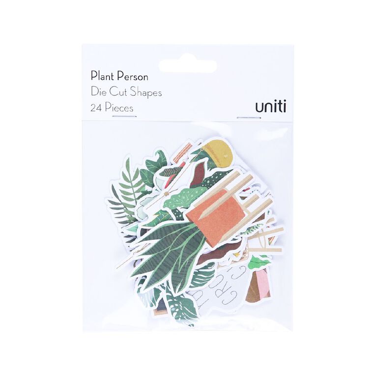 Uniti Plant Person Cardstock Die Cut Shapes, , hi-res