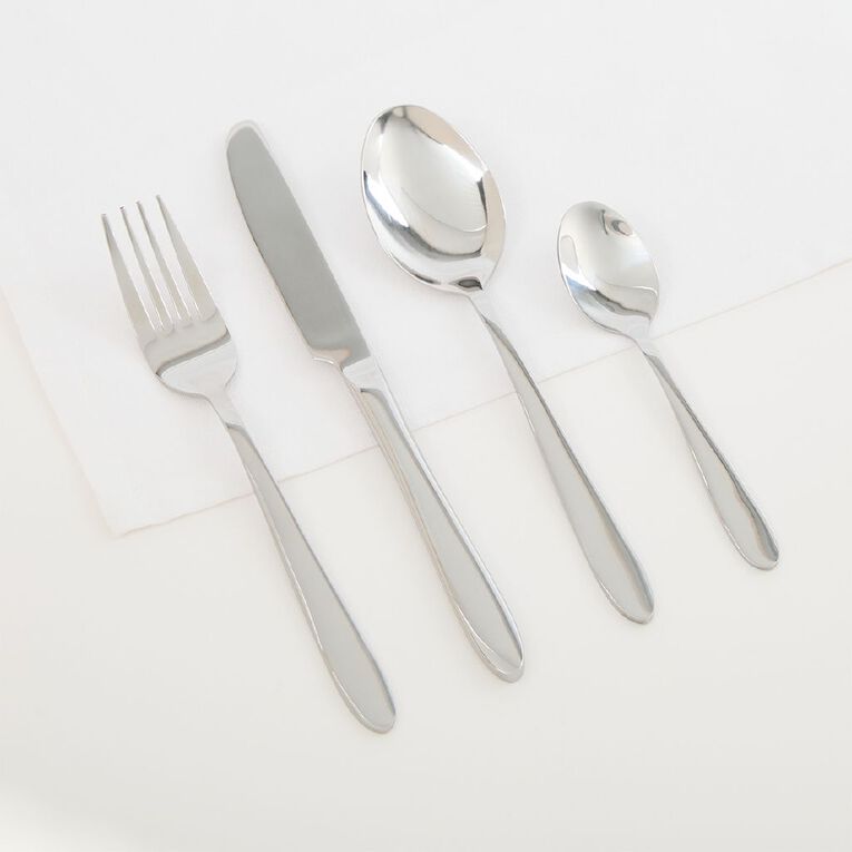 Living & Co Studio Cutlery Set Stainless Steel 16 Piece, , hi-res