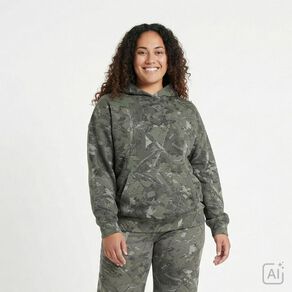 H&H Women's Camo Print Hoodie