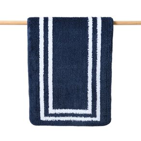 Living & Co Hotel Bath Runner Navy 150cm