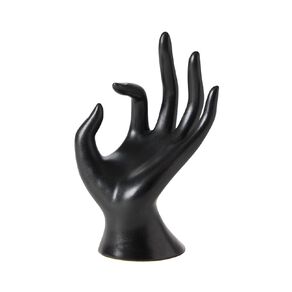 Living & Co Decorative Hand Ring Holder Black