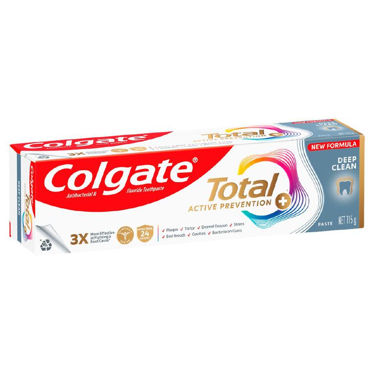 Colgate Total Toothpaste Advanced Clean 115g, , hi-res