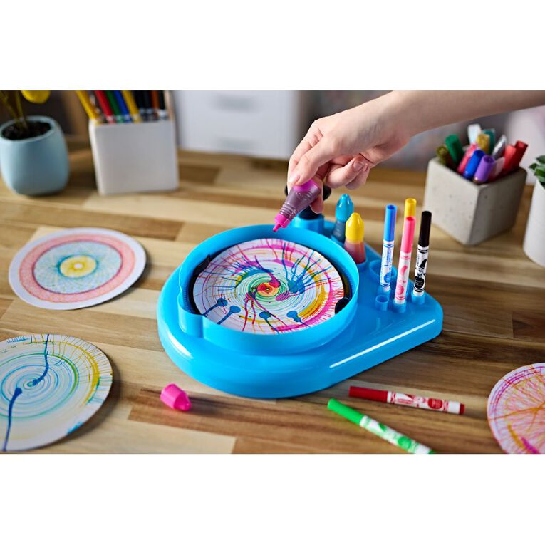 Crayola Spin n Spiral Art Station, , hi-res