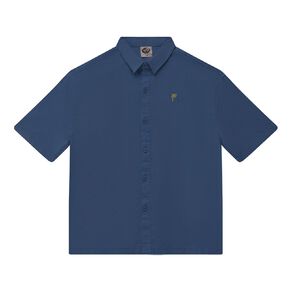 Young Original Short Sleeve Linen Blend Shirt