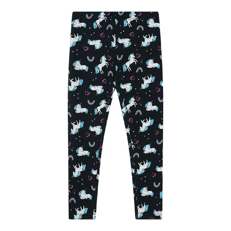 Young Original All Over Print Leggings, Grey Dark UNICORN, hi-res