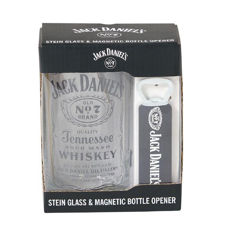 Jack Daniels Stein & Bottle Opener Gift Set, , hi-res