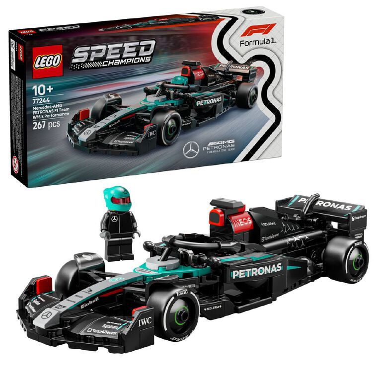 LEGO Speed Champions Mercedes AMG F1 W15 Race Car 77244, , hi-res