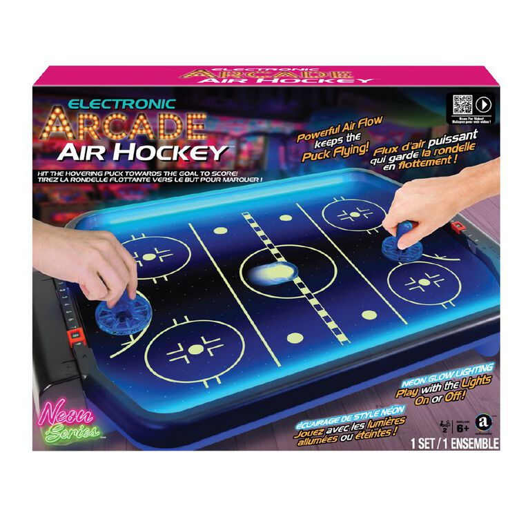Ambassador Electronic Arcade Air Hockey Neon Series, , hi-res