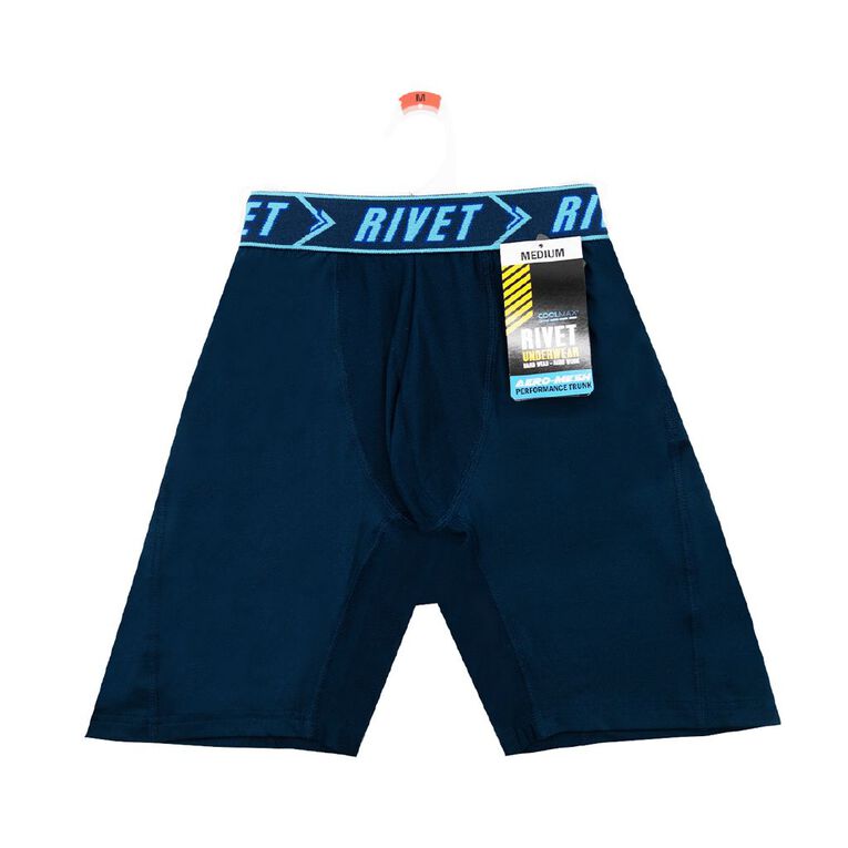 Rivet Men's Aero Mesh Trunks, Blue Dark, hi-res