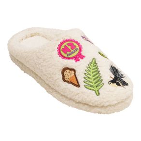 H&H Women's Kiwiana Scuff Slippers