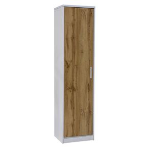 Living & Co Takiwira 1 Door High Cabinet White