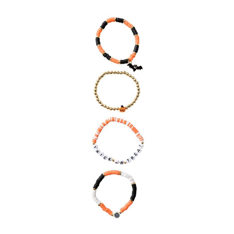 Scarehouse Beaded Charm Bracelet Set Assorted, , hi-res