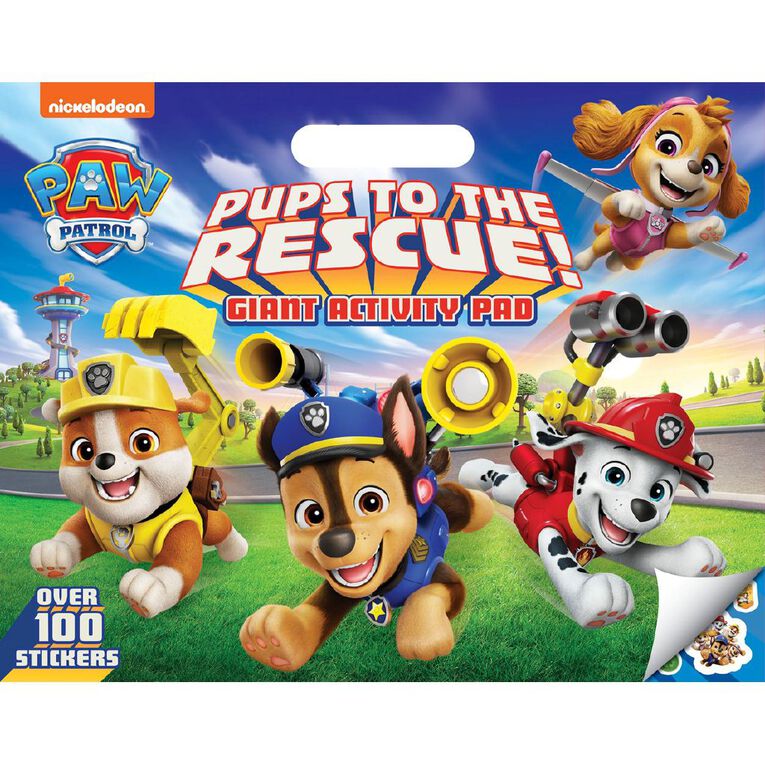 PAW Patrol: To The Rescue Giant Activity Pad, , hi-res