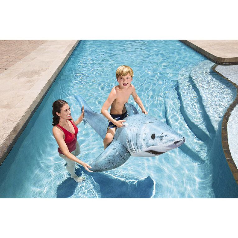 Bestway Realistic Shark Ride-On Float, , hi-res